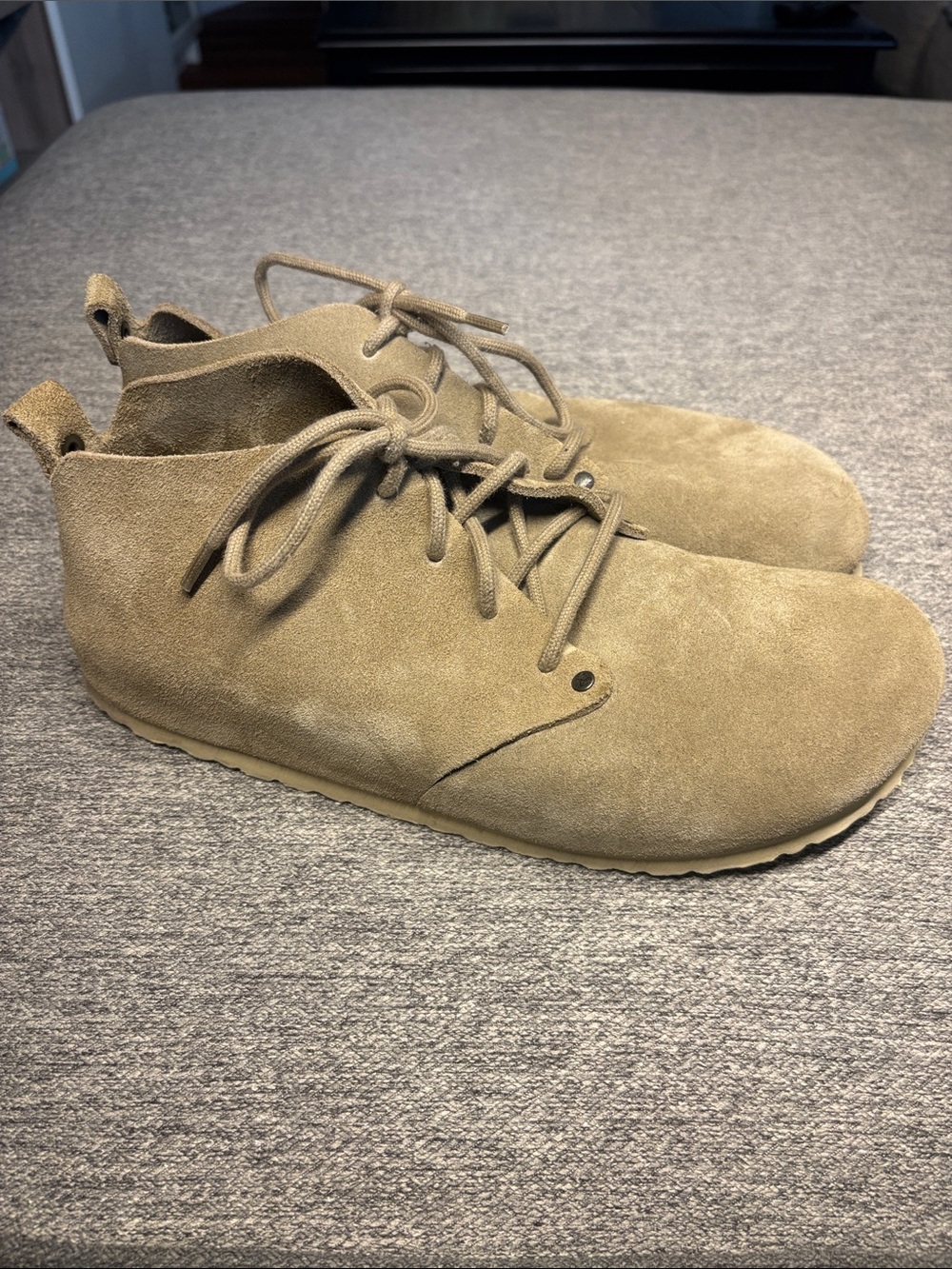 Birkenstock Dundee Narrow Suede Leather Sneakers